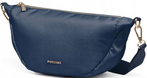 Torebka Puccini listonoszka biodrowa duża nerka saszetka półksiężyc PU116