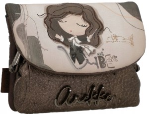 Anekke Orchestra portfel portmonetka vintage z biglem Tulip 43809-016 A56