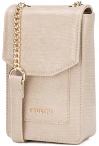 PUCCINI torebka saszetka listonoszka elegancka Monogram PU130