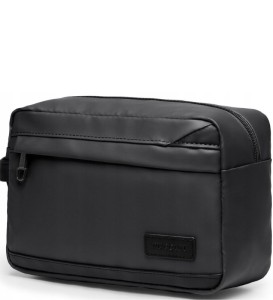 PUCCINI Kosmetyczka Męska Podróżna Duża z uchwytem QML010 PU151 czarna