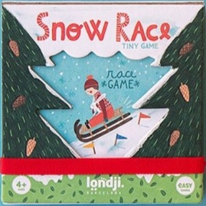 Ab74 Gra planszowa Snow Race Game Londji mini gra