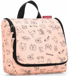 R09 Kosmetyczka toiletbag Reisenthel cats and dogs rose wzór 28