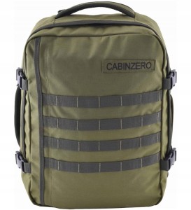 PL179 Plecak Cabinzero MILITARY CABIN WizzAir wzór 25 military green