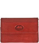 EE03 Skórzane Etui na wizytówki El Forrest czerwone