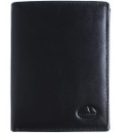 P208 Duży skórzany męski portfel El Forrest STOP RFID czarny