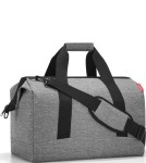 R05 Torba allrounder L Reisenthel Twist silver wzór 36