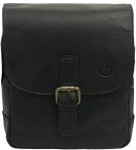 SE06 Torba Saszetka na ramie ze skóry el forrest czarna