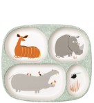 AL09 Talerz z melaminy 4w1 lekki MAISON PETIT JOUR PARIS wz.13