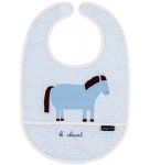 AL28  Śliniak na rzep z kieszonką Petit Jour Paris Maison wz.05B Farma