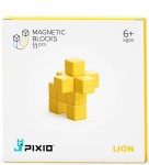 AC02 Klocki Magnetyczne Pixio Color Series animals Yellow Lion